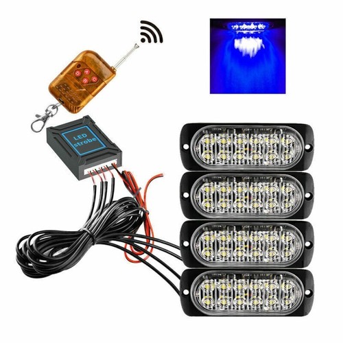 Auto 12led frontblitzer - 4x,