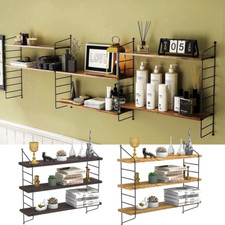 Holz Wandregal Bücherregal 3