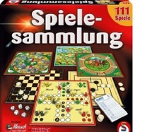 Schmidt-Spiele 49139 Spielesammlung - Mit Original Mensch ärgere Dich nicht® und