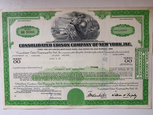 Consolidated edison company - consolidated,