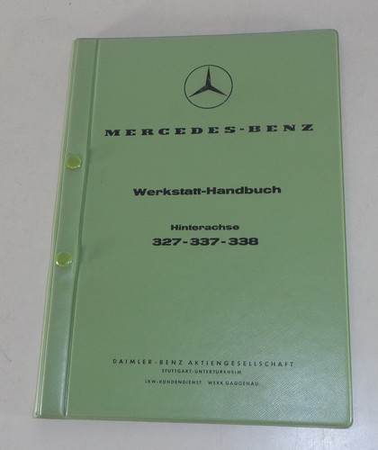 Werkstatthandbuch mercedes lkw - werkstatthandbuch,