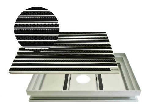 Eingangsmatte gummi bürste - gummi,