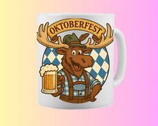 Kaffeetasse Elche auf dem