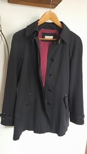 massimo dutti trenchcoat Sommermantel Dunkel Blau Größe M 38 guter Zustand 
