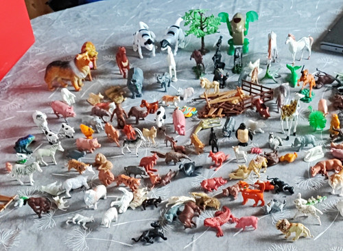 Tierfiguren set kunststoff - tierfiguren,