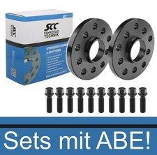Spurverbreiterung für Mercedes C-Kl. W203 S203 30mm 2x15mm SCC ABE Radschrauben
