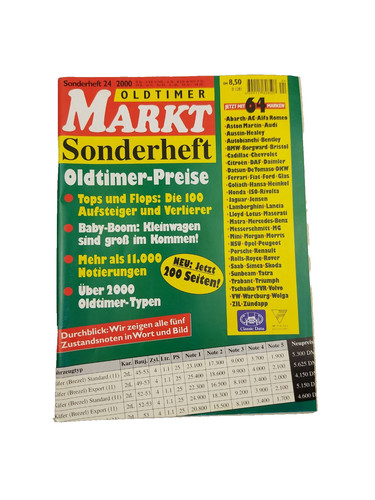 Oldtimer markt sonderheft - markt,