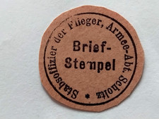 Siegelmarke Militär Stabsoffizier der Flieger Armee - Abt. Scholtz