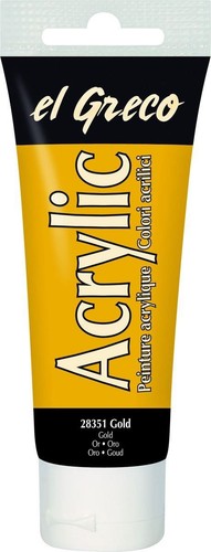 Greco acrylic gold - el,