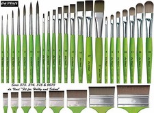 daVinci Serie 373 374 375 & 5073 FIT FOR HOBBY & SCHOOL Hobbypinsel Schulpinsel