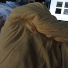 1 Spannbettlaken Kneer Jersey Spannbetttuch orange 100 x 200 cm top