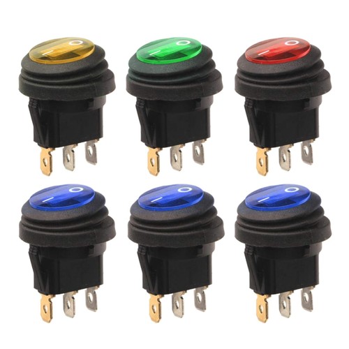 6pcs led wippschalter - 6pcs,