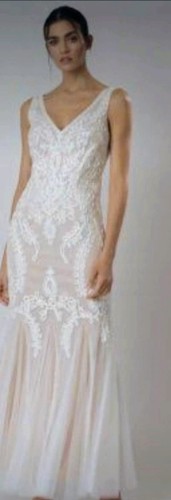 Brautkleid weiß meerjungfrau - brautkleid,