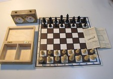 Klassisches Holz-Schachset (