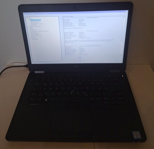Dell latitude e5470 - e5470, series