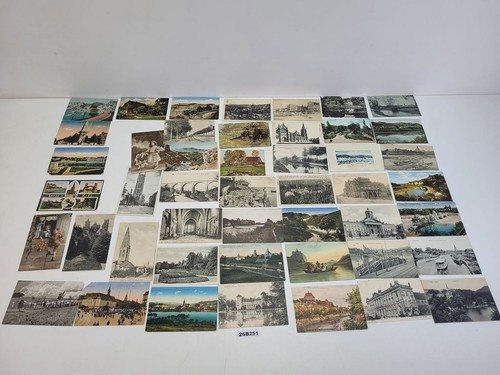 47x postkarten frankreich - 47x,