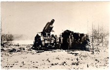 Foto AK Geschütz Soldaten Artillerie 1916 Feldpost Breslau WK1 Flieger Abtlg 11