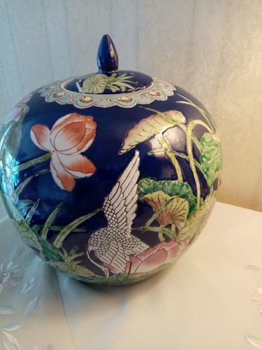 China blau vase - china, mit