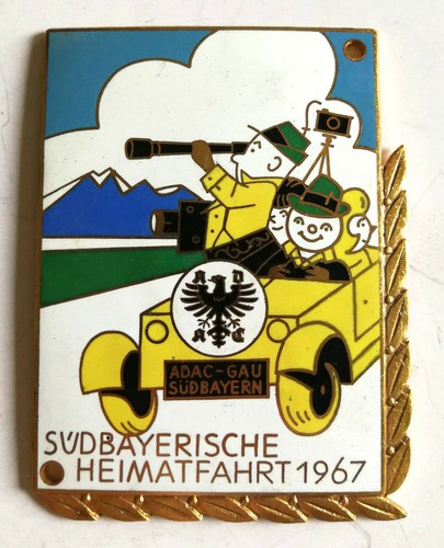 Plakette südbayerische - plakette,