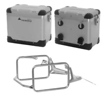 Touratech Koffersatz Zega Pro 45L Silber Kofferhalter und Schlösser BMW R1300GS