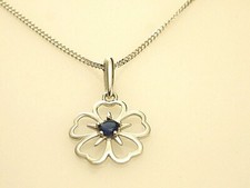 585 weissgold kette - weissgold, mit