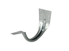 verzinkter Stirnbretthalter für halbrunde Rinne