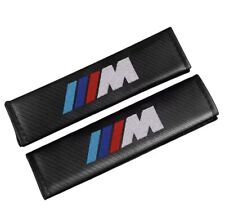 2x M Gurtpolster kohle faser Sicherheitsgurt Auto für alle Autos