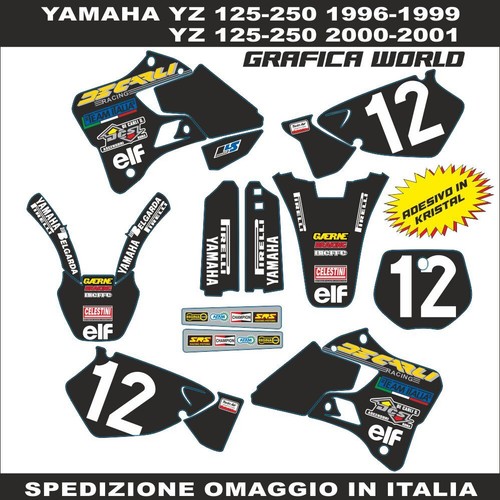 Kristall aufkleber yamaha - aufkleber, yz