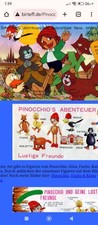 Bienengräber, Pinocchio (1977) Alle Figuren. (ZDF Zeichentrick) Serie)Voll beweg