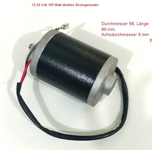 Gleichstromgenerator 24 - 12, v,