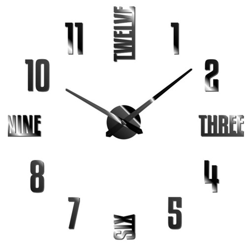 Miraval diy wanduhr schwarz - miraval,