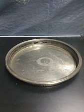 Silber Tablett Rund