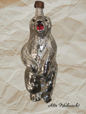 ❉Alte Weihnacht❉ Christbaumschmuck  EISBÄR  Lauscha/Thüringen