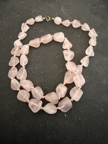 Rosenquarz kette 90g - ca.90g, cm