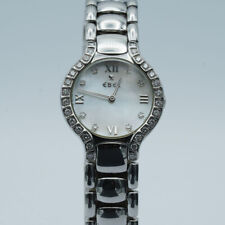EBEL BELUGA DAMEN UHR 25MM STAHL VINTAGE PERLMUTT BRILLIANTEN 9157428-20 SCHÖN 2