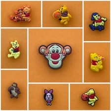 Schuhstecker/Shoe Charms/Pins für WINNIE POOH*/PU DER BÄR/TIGGER*/FERKEL* Fans
