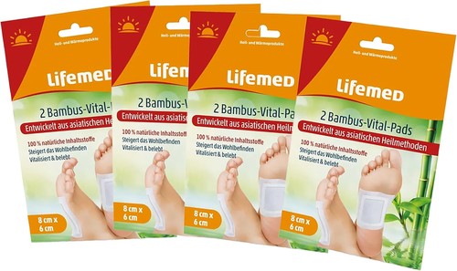 4x2 bambus vital - bambus-vital-pads, 8x6cm