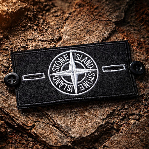 Stone island bestickter - stone,