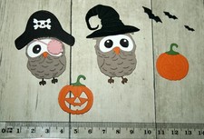 Stanzset Eulen Halloween, Plus Stanzteile aus Papier u.a. v. Stampin up, NEU RAR
