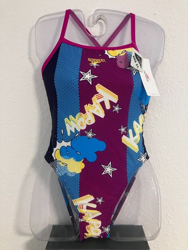 Speedo sport badeanzug - speedo, "comic"