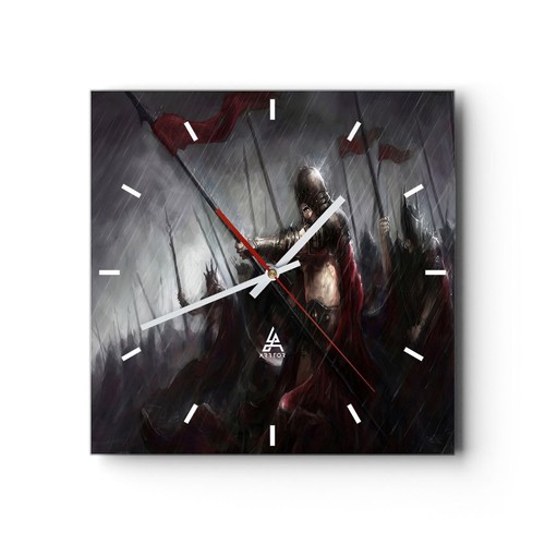 Modern wanduhr 40x40cm - modern,
