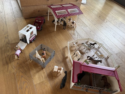 Schleich pferdeanhänger - schleich,