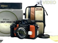 Ungenutzte VIDEO! Nikon Nikonos V Filmkamera 35mm f2.5 Objektiv Aus JAPAN