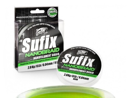 Sufix nanobraid chartreuse - sufix,
