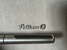 Pelikan Stift Füllfederhalter Chrom Signum P505 Mit Patronen Vintage