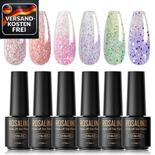 UV Nagellack Set Glitzer