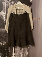 Vintage Hirsch Schurwolle/Seide  Tweed  Rock/Skirt Top Zustand Hochwertig