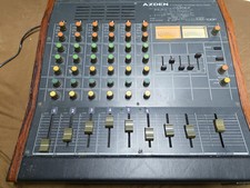 AZDEN MX-100P Power Mischpult 6 Kanal Vintage mit Original Anleitung