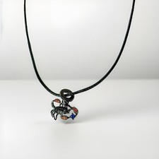 Schwarzer Skorpion  Anhänger