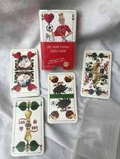 Schafkopf Spielkarten LBS-WM-Fieber 2005/06 Dieter Hanitzsch Limit. Alt OVP